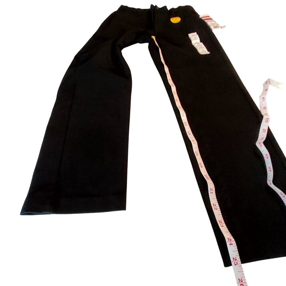 Cat & Jack Reinforced Knee Black School Uniform Stretch Pants 10 Straight Leg - Picture 5 of 12